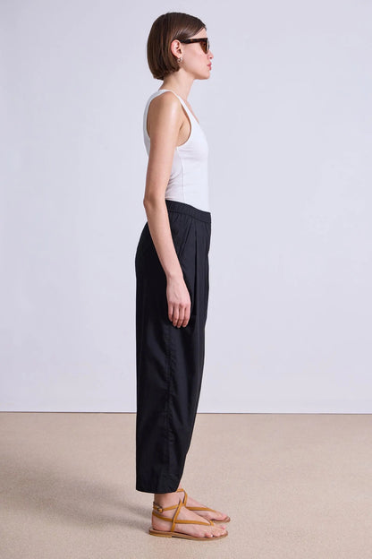 Apiece Apart Spa Pleat Pant Black-Apiece Apart-Thistle Hill
