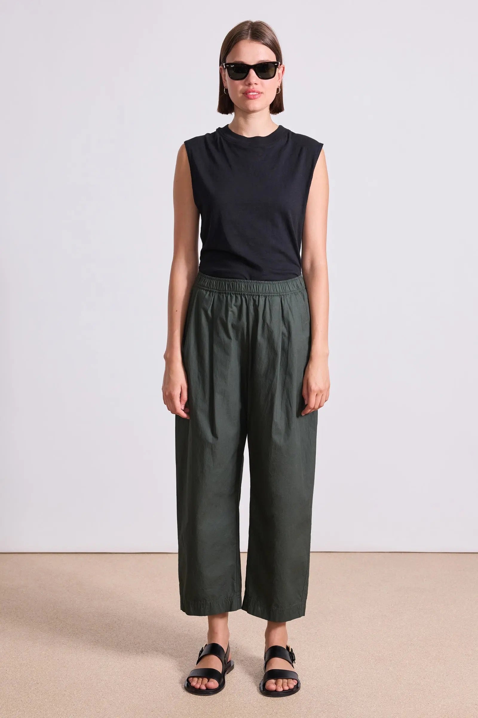 Apiece Apart Spa Pleat Pant Rosin-Apiece Apart-Thistle Hill