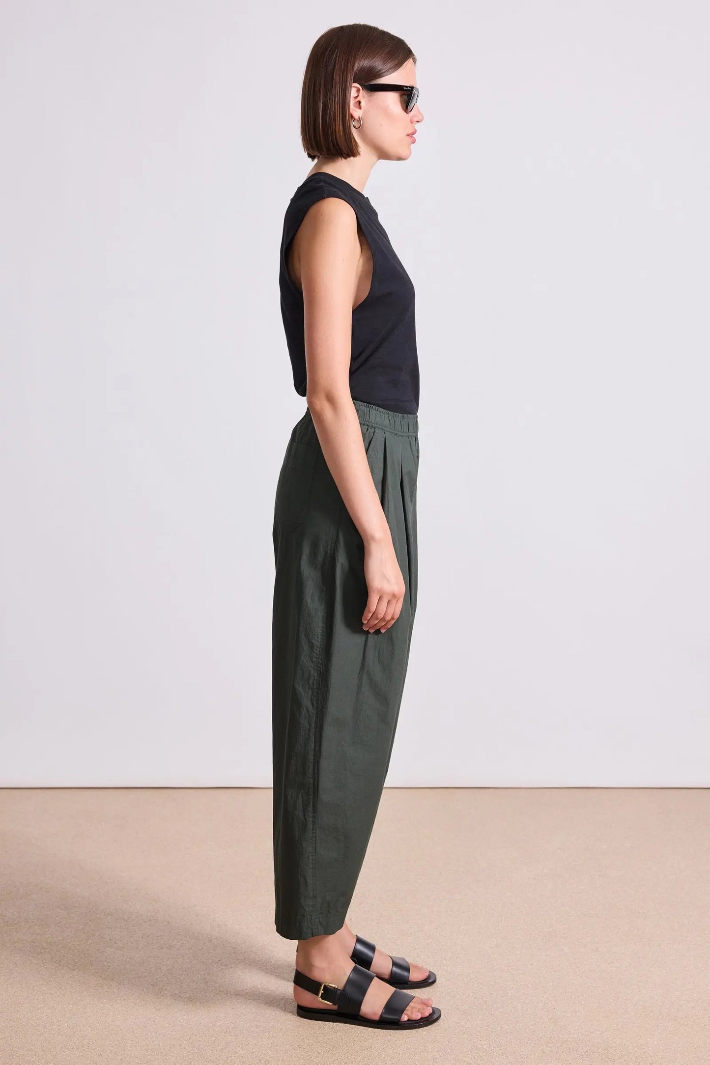 Apiece Apart Spa Pleat Pant Rosin-Apiece Apart-Thistle Hill