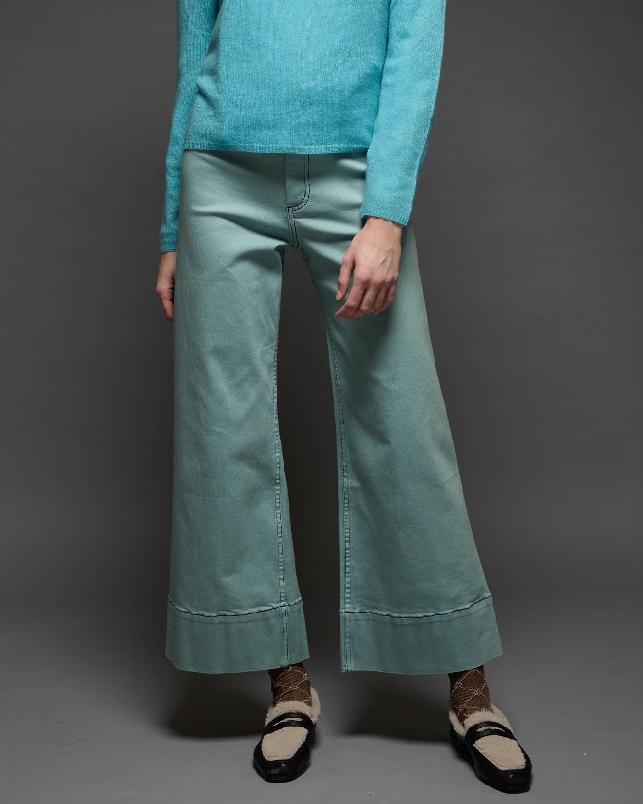 Love Binetti Costa Aqua Pants-Love Binetti-Thistle Hill