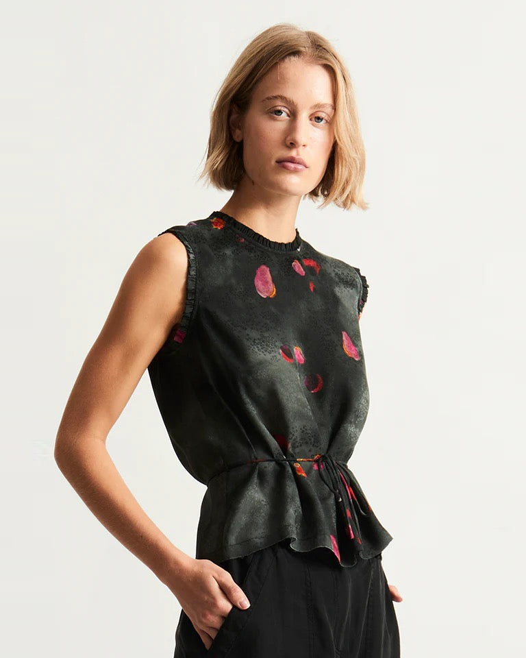 Raquel Allegra Wilhelmina Top Petal Black-Raquel Allegra-Thistle Hill