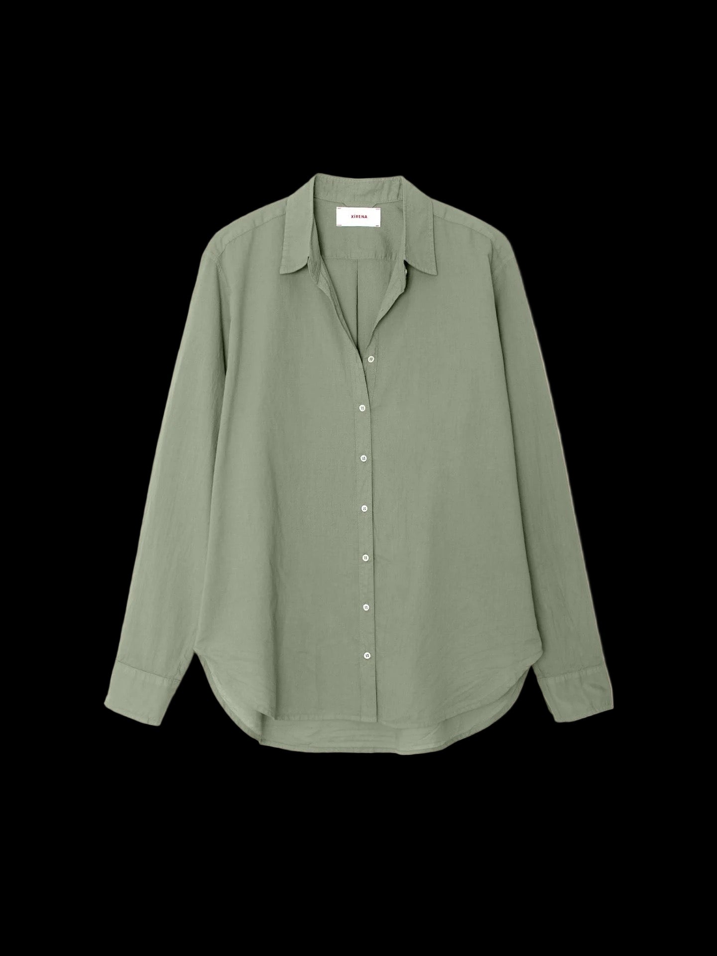 Xirena Beau Shirt Dark Seagrass-Xirena-Thistle Hill