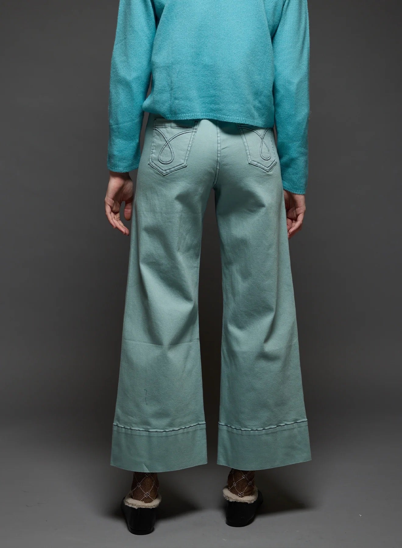 Love Binetti Costa Aqua Pants-Love Binetti-Thistle Hill