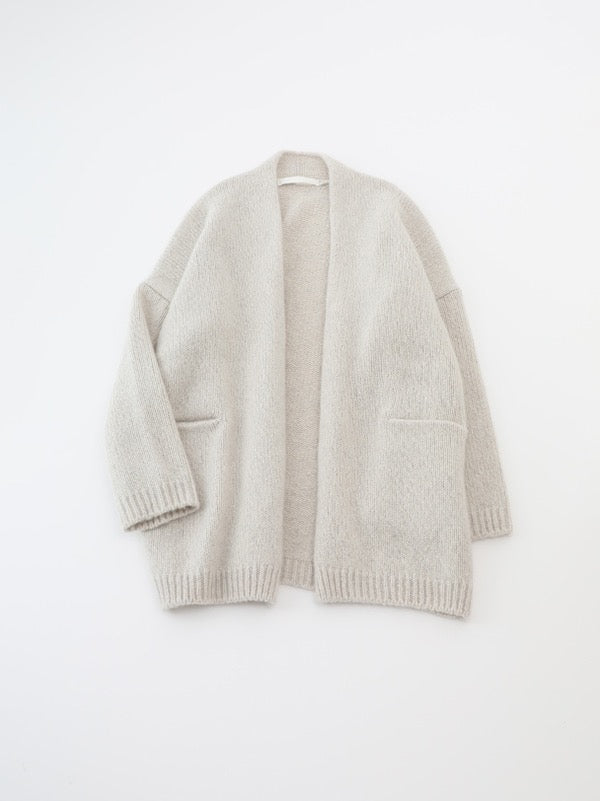 Evam Eva Cashmere Cardigan Ivory-Evam Eva-Thistle Hill
