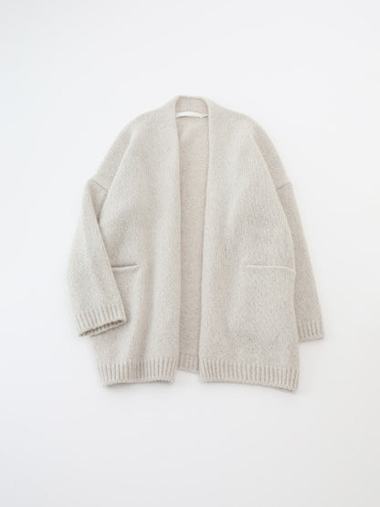 Evam Eva Cashmere Cardigan Ivory-Evam Eva-Thistle Hill