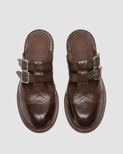 Officine Creative Rugged 117 Dark Brown Leather Mule-Officine Creative-Thistle Hill