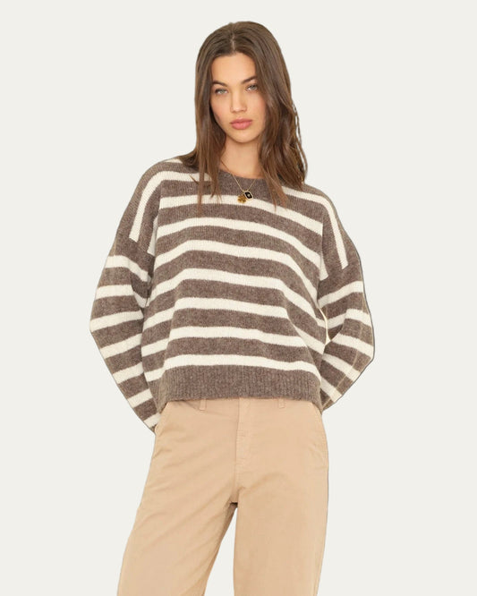 Xirena Lela Sweater Ivory & Wheat-Xirena-Thistle Hill
