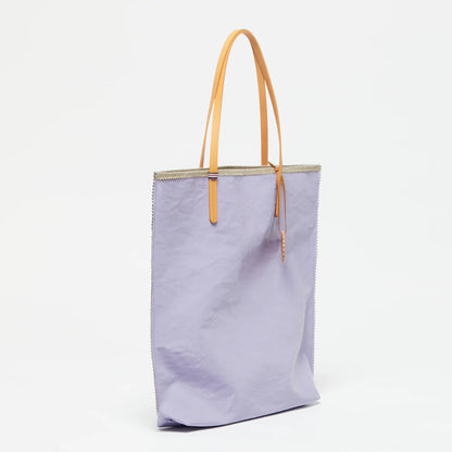 Jack Gomme Paris Amie Linen Shopping Bag Lavender