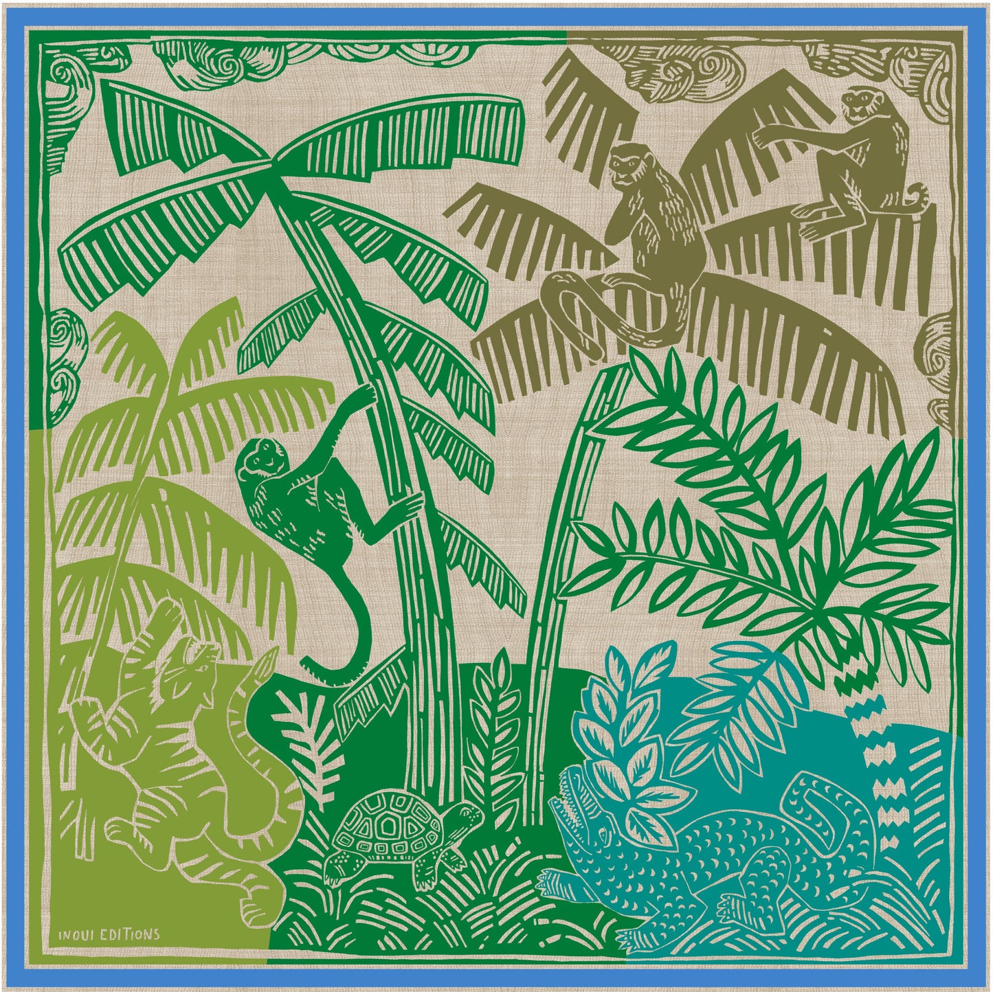 Inoui Editions Square 65 Jungle Emerald-Inoui Editions-Thistle Hill