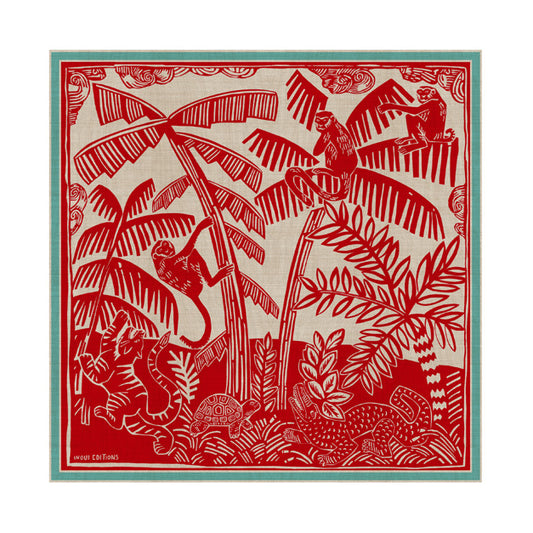 Inoui Editions Square 65 Jungle Red-Inoui Editions-Thistle Hill