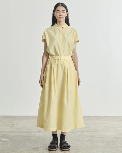 Nicholson & Nicholson Lola Silk Skirt Yellow-Nicholson & Nicholson-Thistle Hill