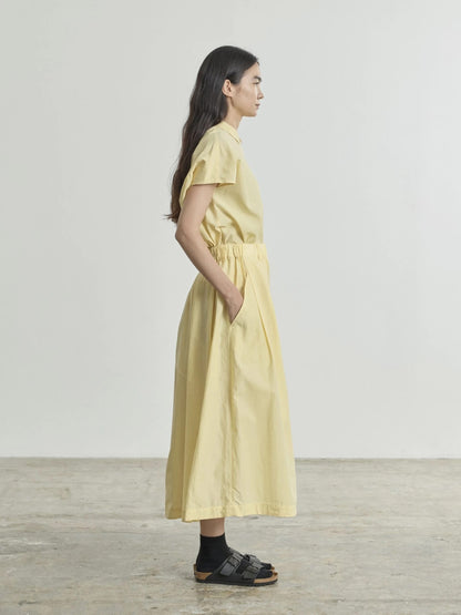 Nicholson & Nicholson Lola Silk Skirt Yellow-Nicholson & Nicholson-Thistle Hill