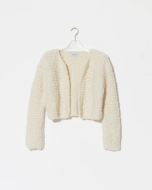 Maiami Cashmere Boucle Jacket Creme-Maiami-Thistle Hill