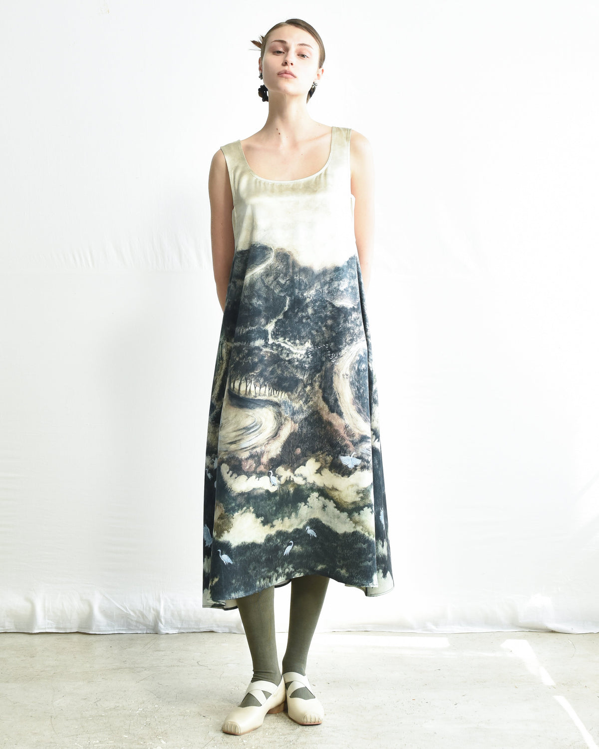 Maku Shelley Silk Handwoven Dress DP/MV-Maku-Thistle Hill