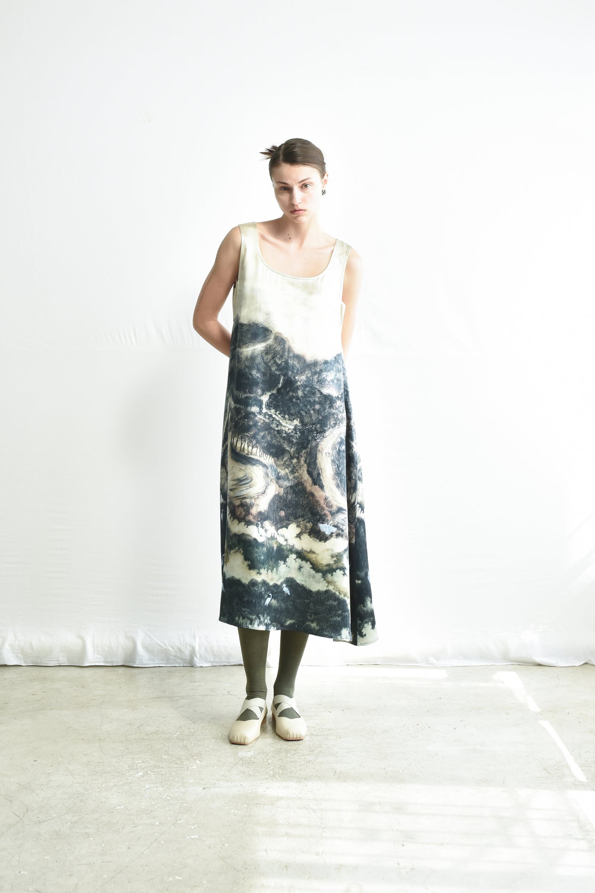 Maku Shelley Silk Handwoven Dress DP/MV-Maku-Thistle Hill