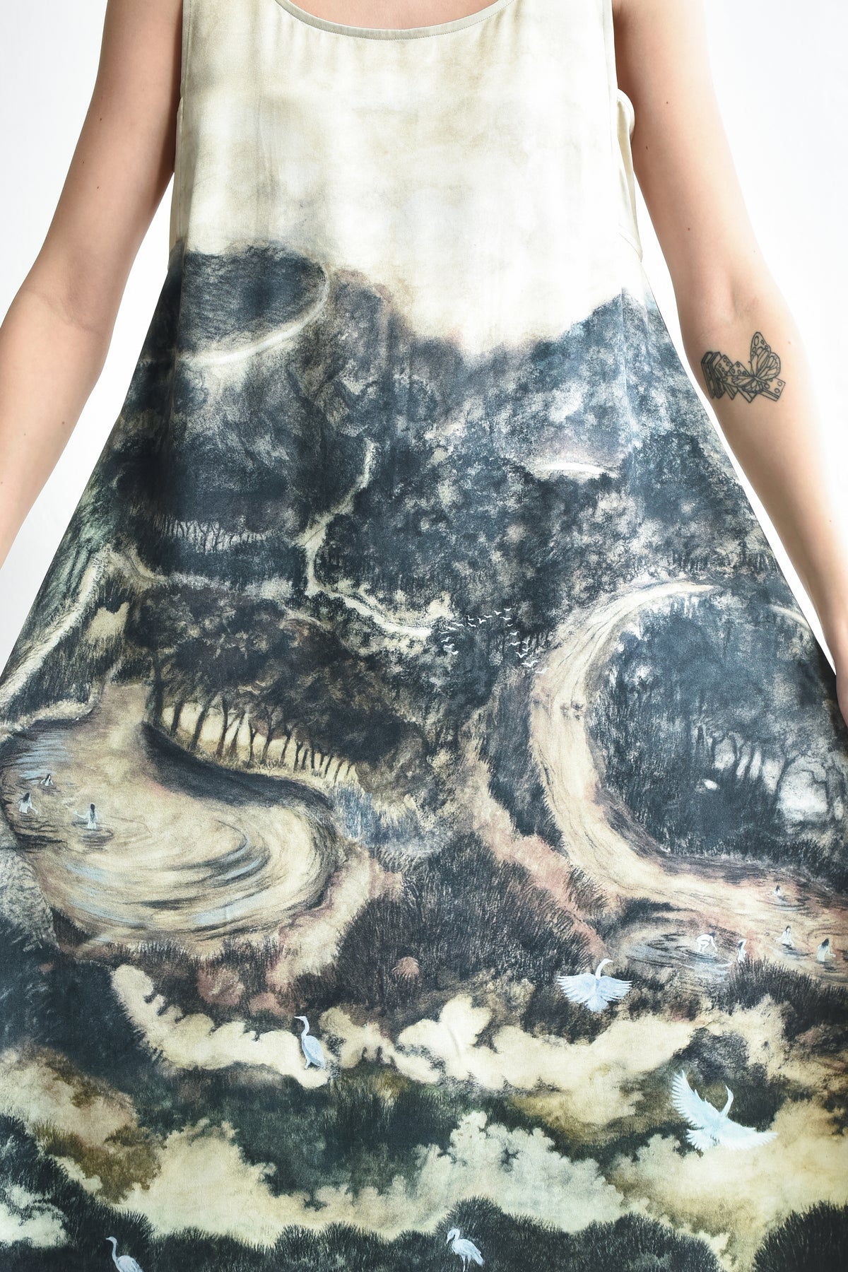 Maku Shelley Silk Handwoven Dress DP/MV-Maku-Thistle Hill