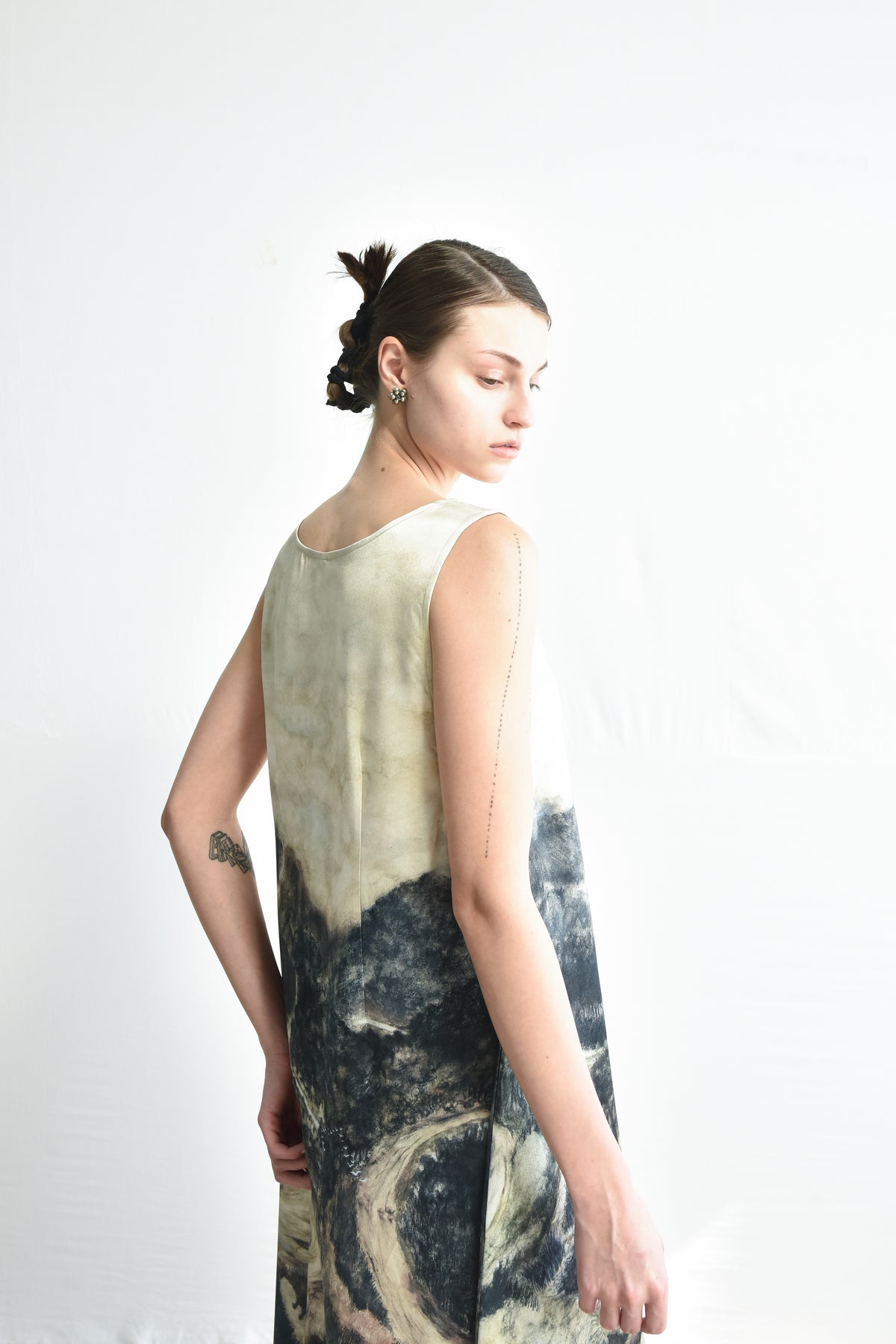 Maku Shelley Silk Handwoven Dress DP/MV-Maku-Thistle Hill
