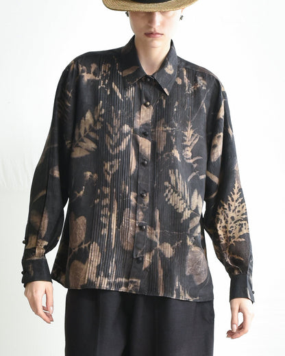 Maku Jane Silk Handwoven Shirt 221 BF