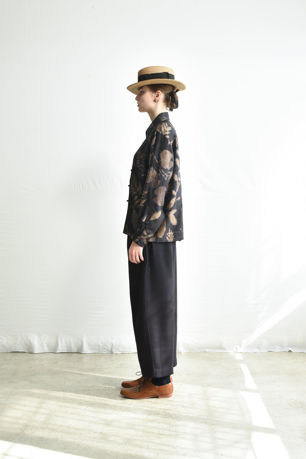 Maku Jane Silk Handwoven Shirt 221 BF-Maku-Thistle Hill