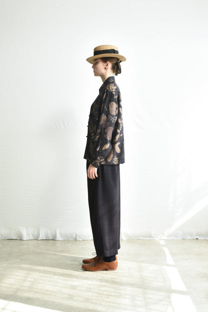 Maku Jane Silk Handwoven Shirt 221 BF-Maku-Thistle Hill