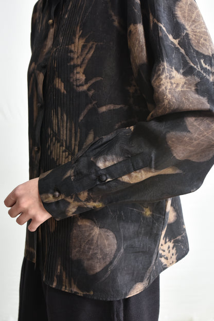 Maku Jane Silk Handwoven Shirt 221 BF-Maku-Thistle Hill