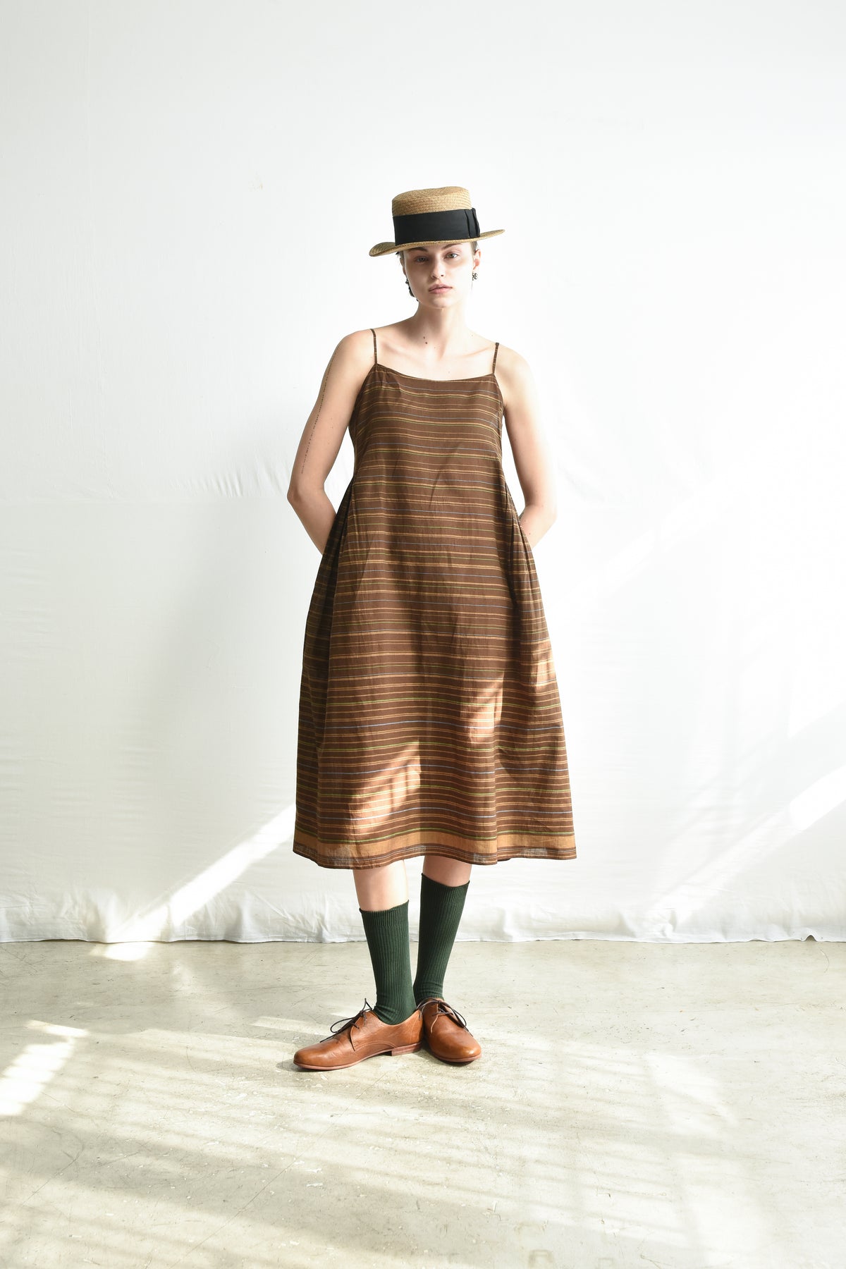 Maku Gwen Cotton Handwoven Dress 758