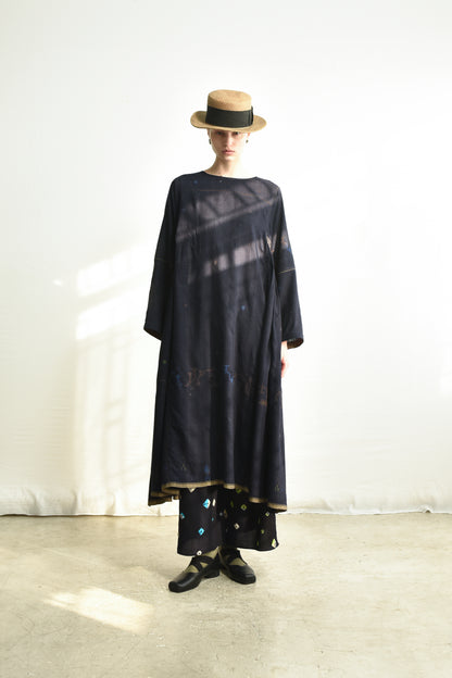 Maku Marina Silk Handwoven Dress 753-Maku-Thistle Hill