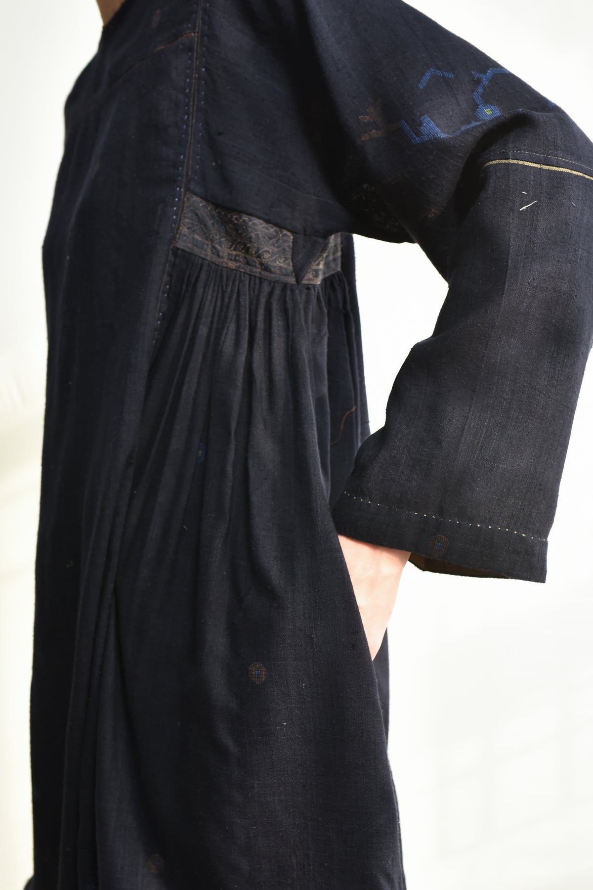 Maku Marina Silk Handwoven Dress 753-Maku-Thistle Hill