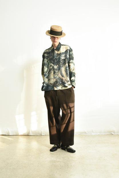 Maku Robert Silk Handwoven Shirt 681 DP/MV-Maku-Thistle Hill
