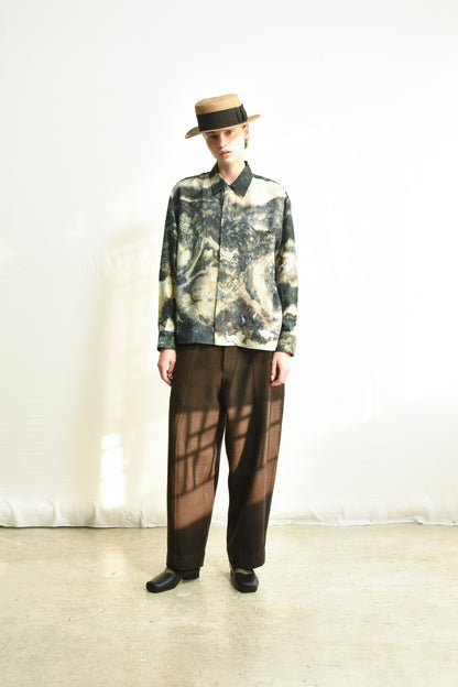 Maku Robert Silk Handwoven Shirt 681 DP/MV-Maku-Thistle Hill