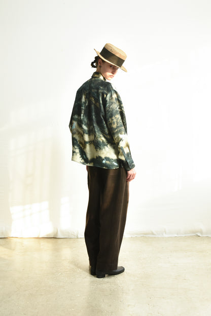 Maku Robert Silk Handwoven Shirt 681 DP/MV-Maku-Thistle Hill