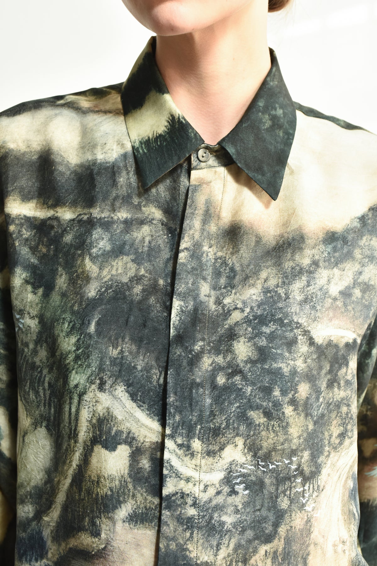 Maku Robert Silk Handwoven Shirt 681 DP/MV-Maku-Thistle Hill