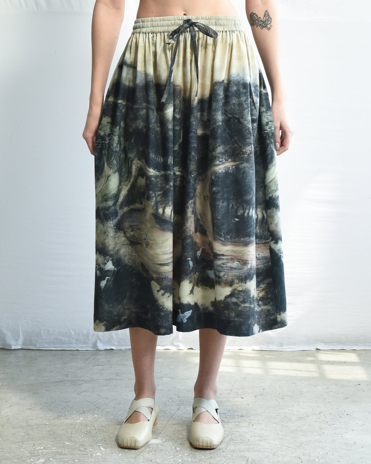 Maku Beth Wool Handwoven Skirt 679 MV-Maku-Thistle Hill