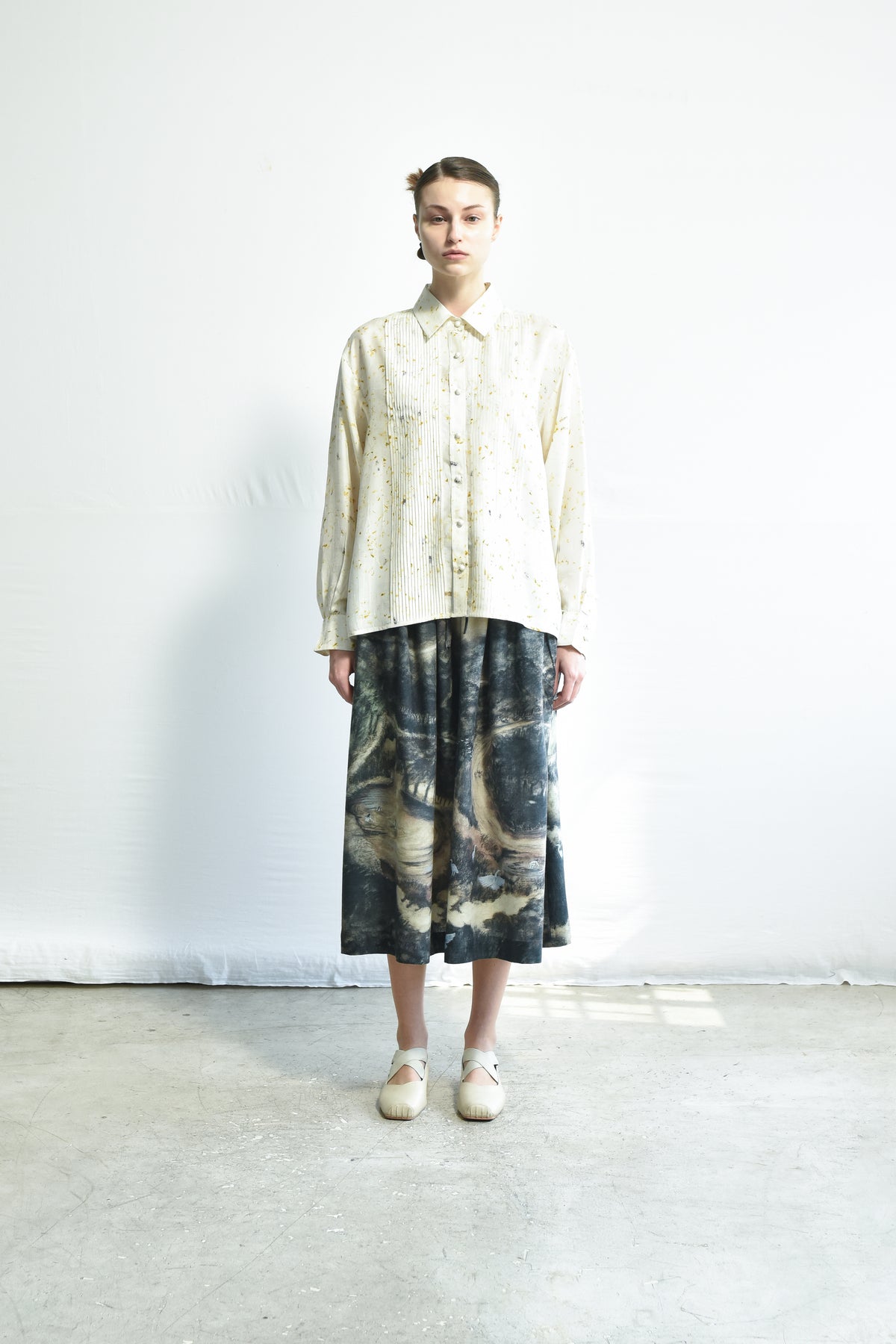 Maku Jane Silk Handwoven Shirt 221 TF-Maku-Thistle Hill
