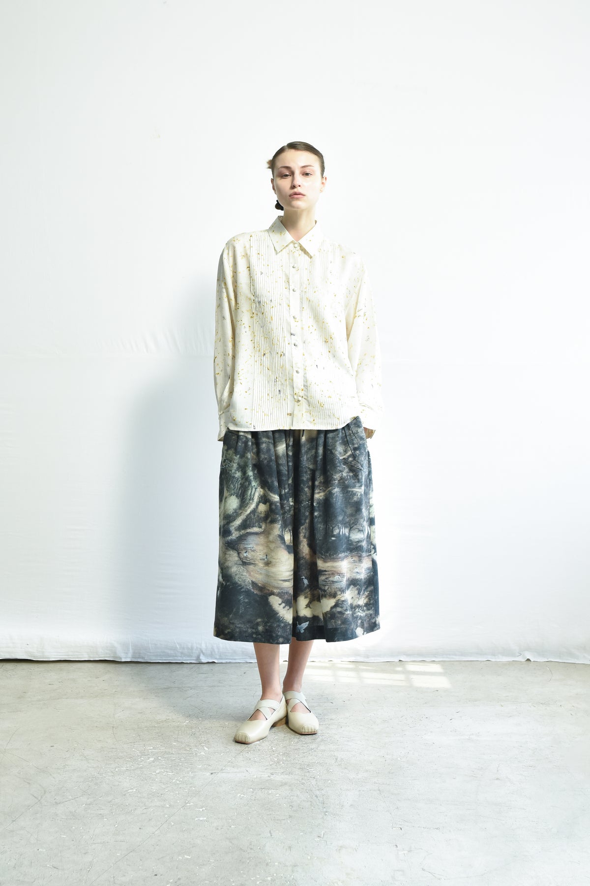 Maku Jane Silk Handwoven Shirt 221 TF-Maku-Thistle Hill