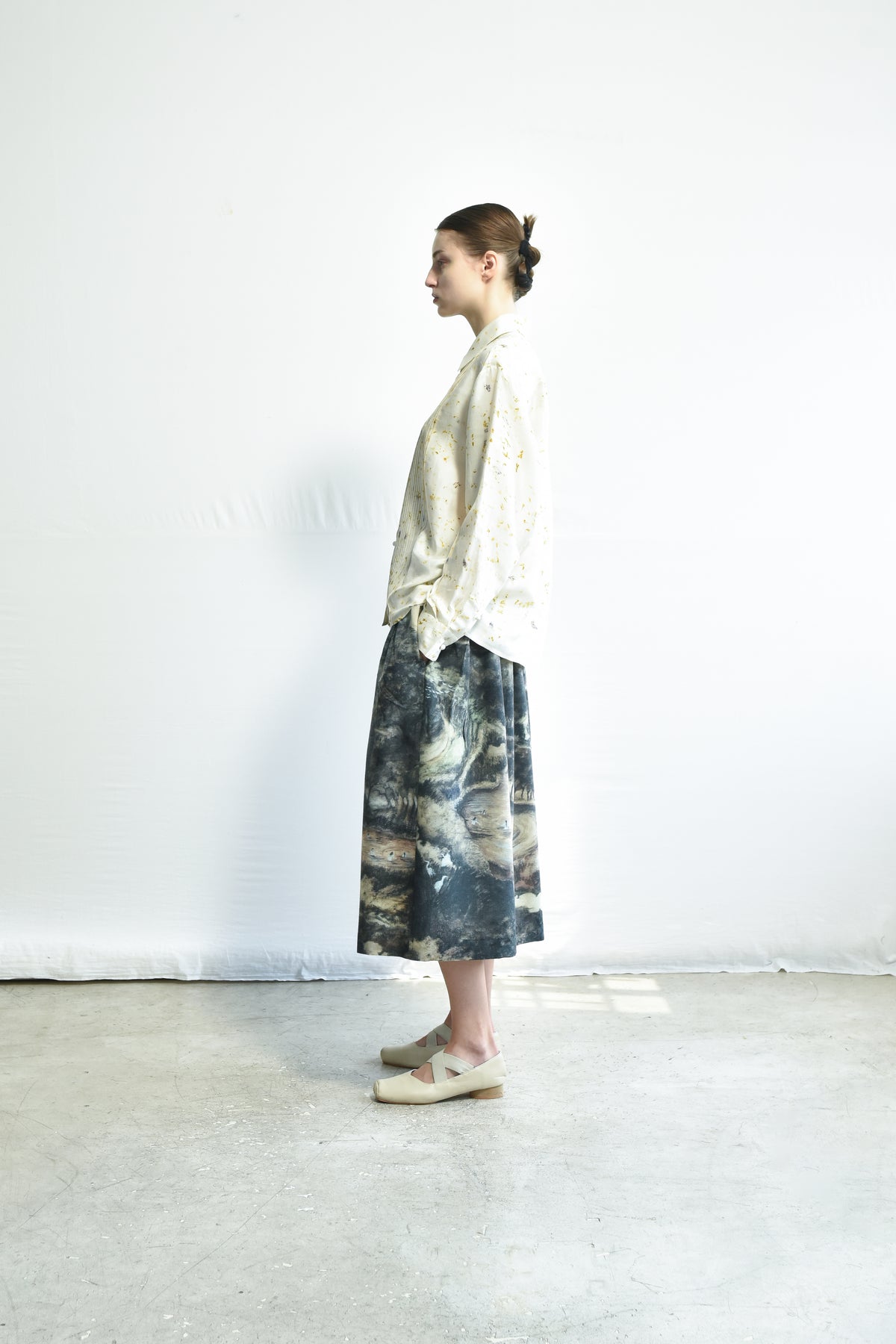Maku Jane Silk Handwoven Shirt 221 TF-Maku-Thistle Hill