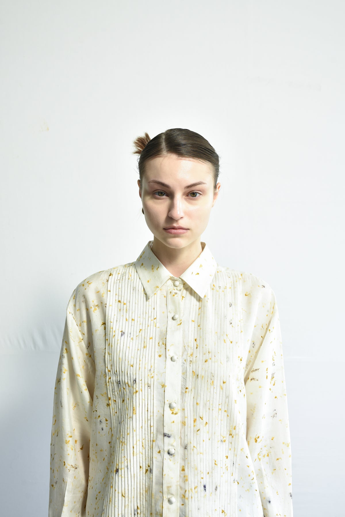 Maku Jane Silk Handwoven Shirt 221 TF-Maku-Thistle Hill