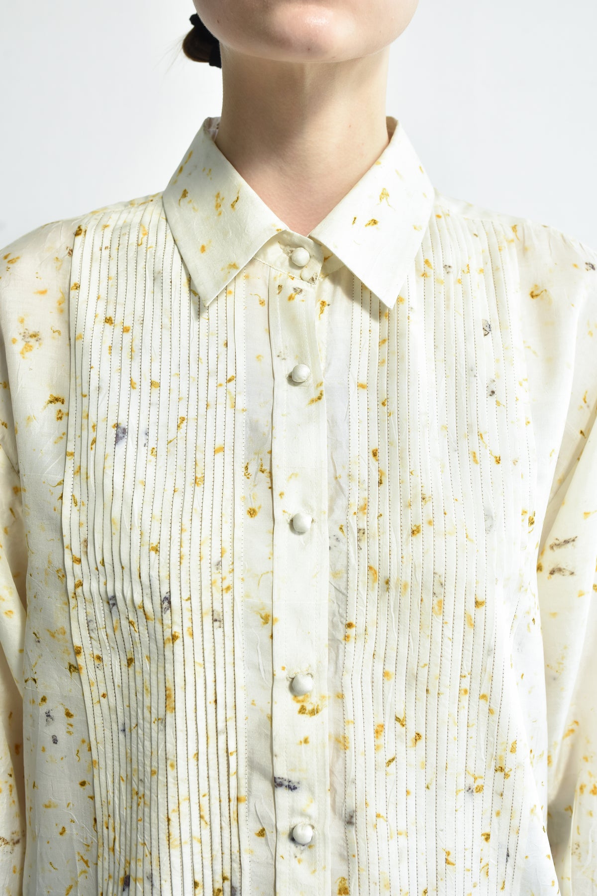 Maku Jane Silk Handwoven Shirt 221 TF-Maku-Thistle Hill