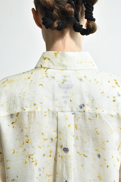 Maku Jane Silk Handwoven Shirt 221 TF-Maku-Thistle Hill