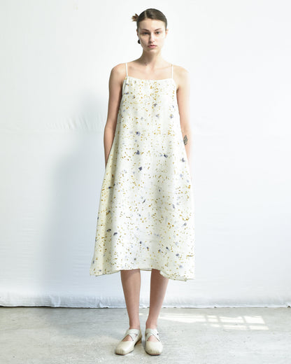 Maku Straight Slip Silk Handwoven Dress 221 TF-Maku-Thistle Hill