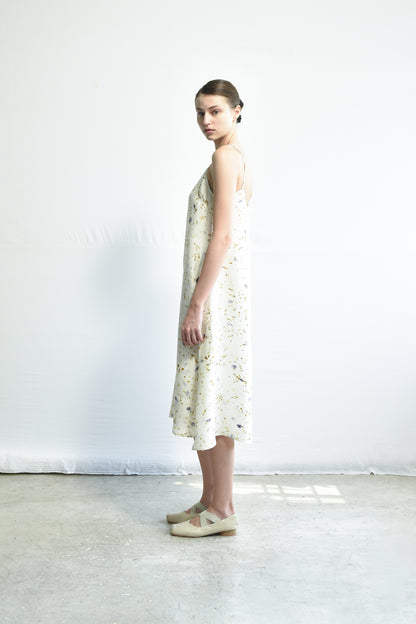 Maku Straight Slip Silk Handwoven Dress 221 TF-Maku-Thistle Hill