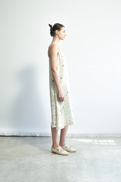 Maku Straight Slip Silk Handwoven Dress 221 TF-Maku-Thistle Hill