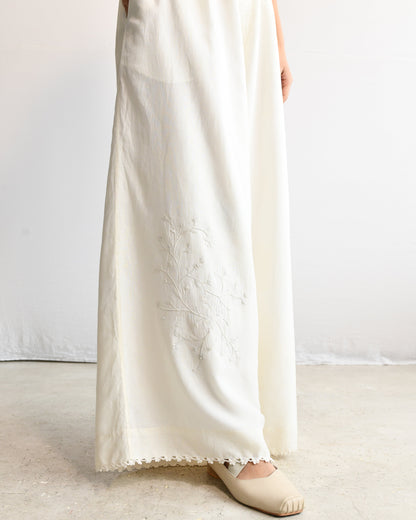 Maku Maui Handwoven Full Pant White-Maku-Thistle Hill