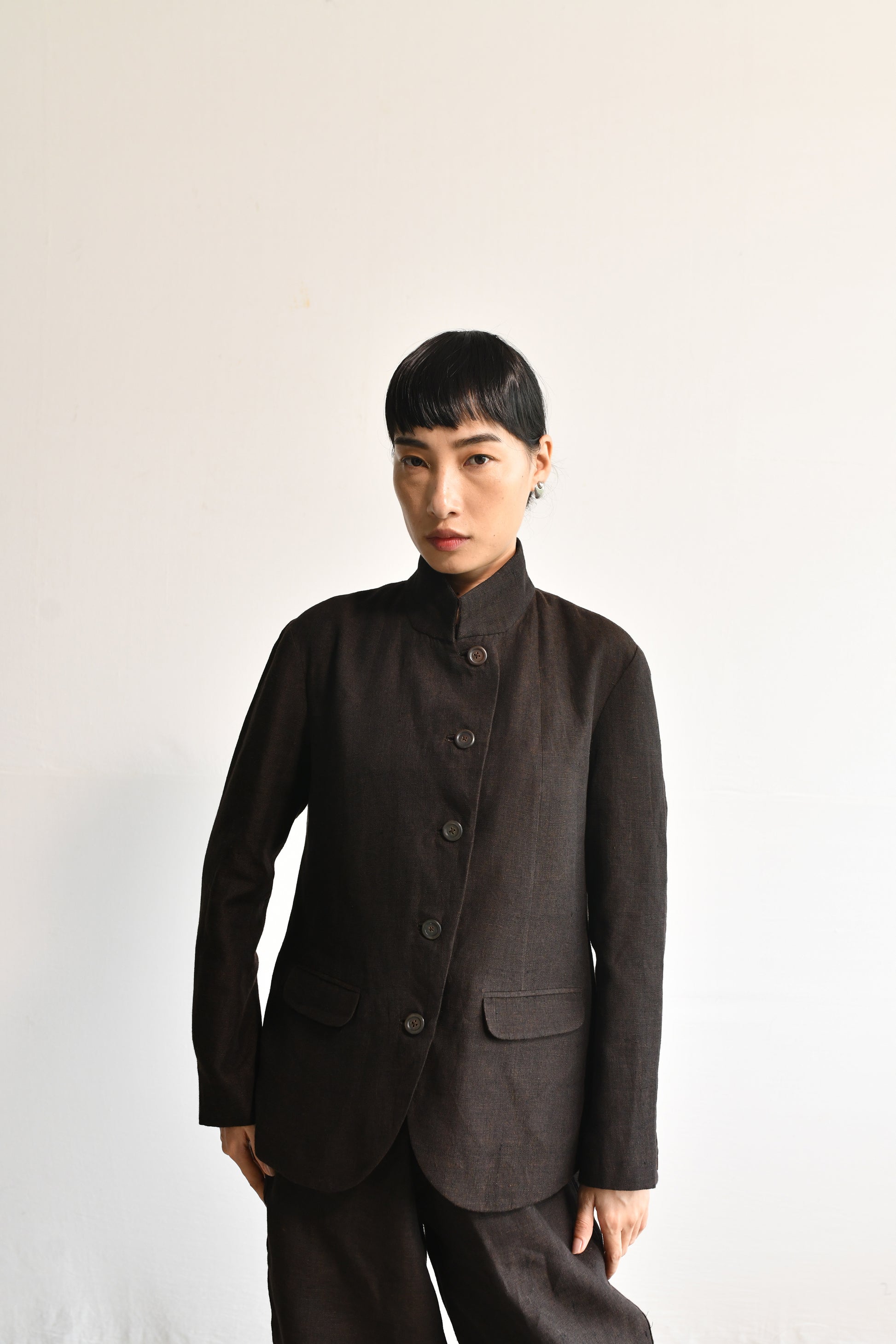 Maku Cherie Handwoven Jacket Burnt Walnut-Maku-Thistle Hill