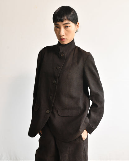 Maku Cherie Handwoven Jacket Burnt Walnut-Maku-Thistle Hill