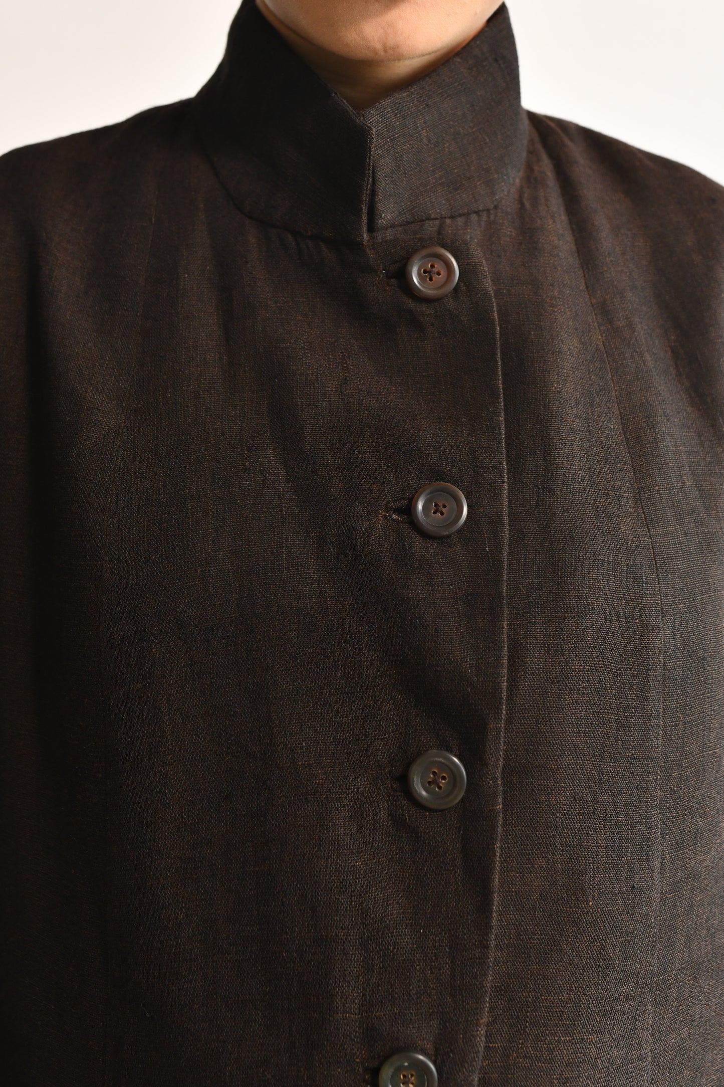 Maku Cherie Handwoven Jacket Burnt Walnut-Maku-Thistle Hill