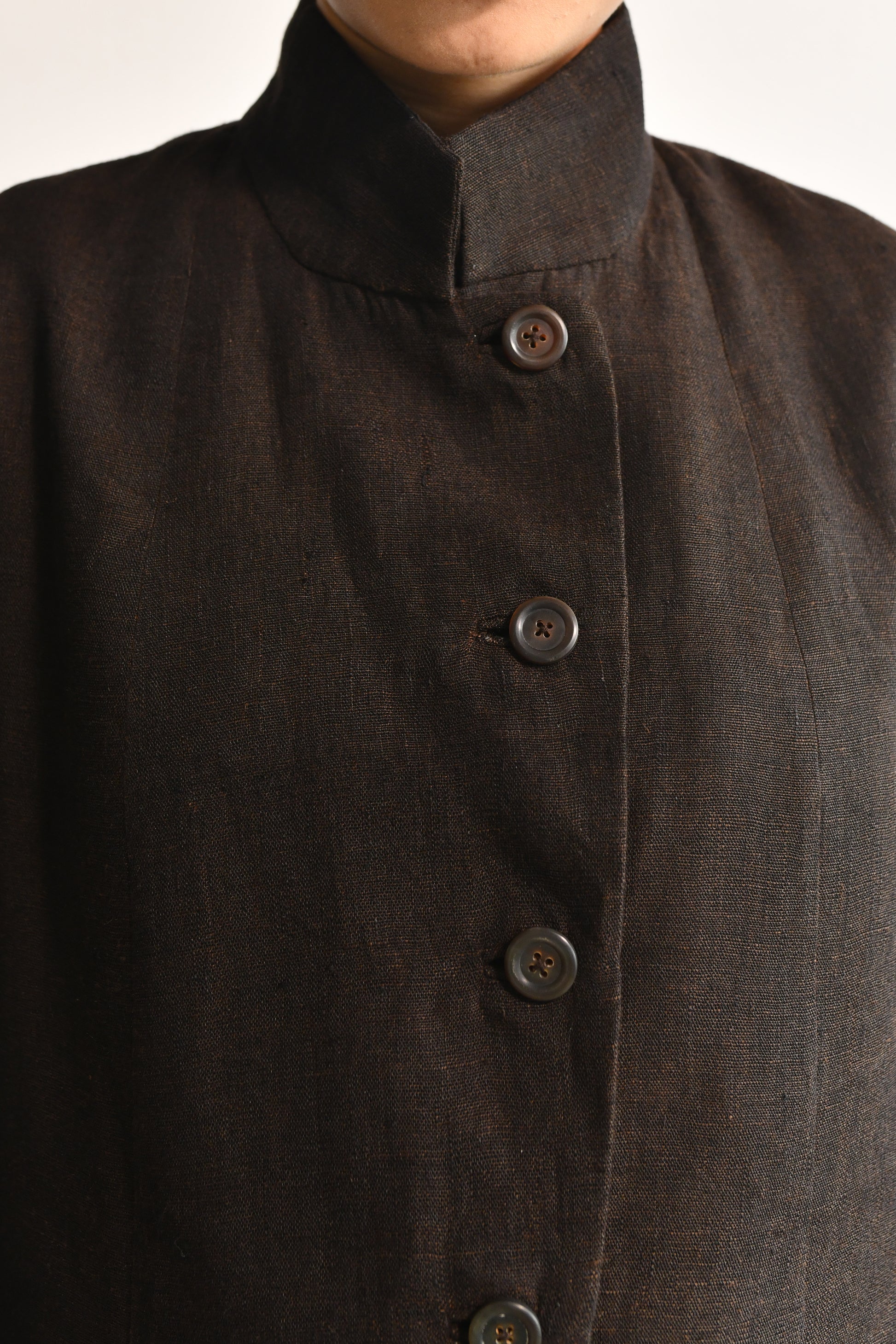 Maku Cherie Handwoven Jacket Burnt Walnut-Maku-Thistle Hill