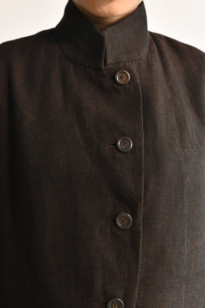 Maku Cherie Handwoven Jacket Burnt Walnut-Maku-Thistle Hill