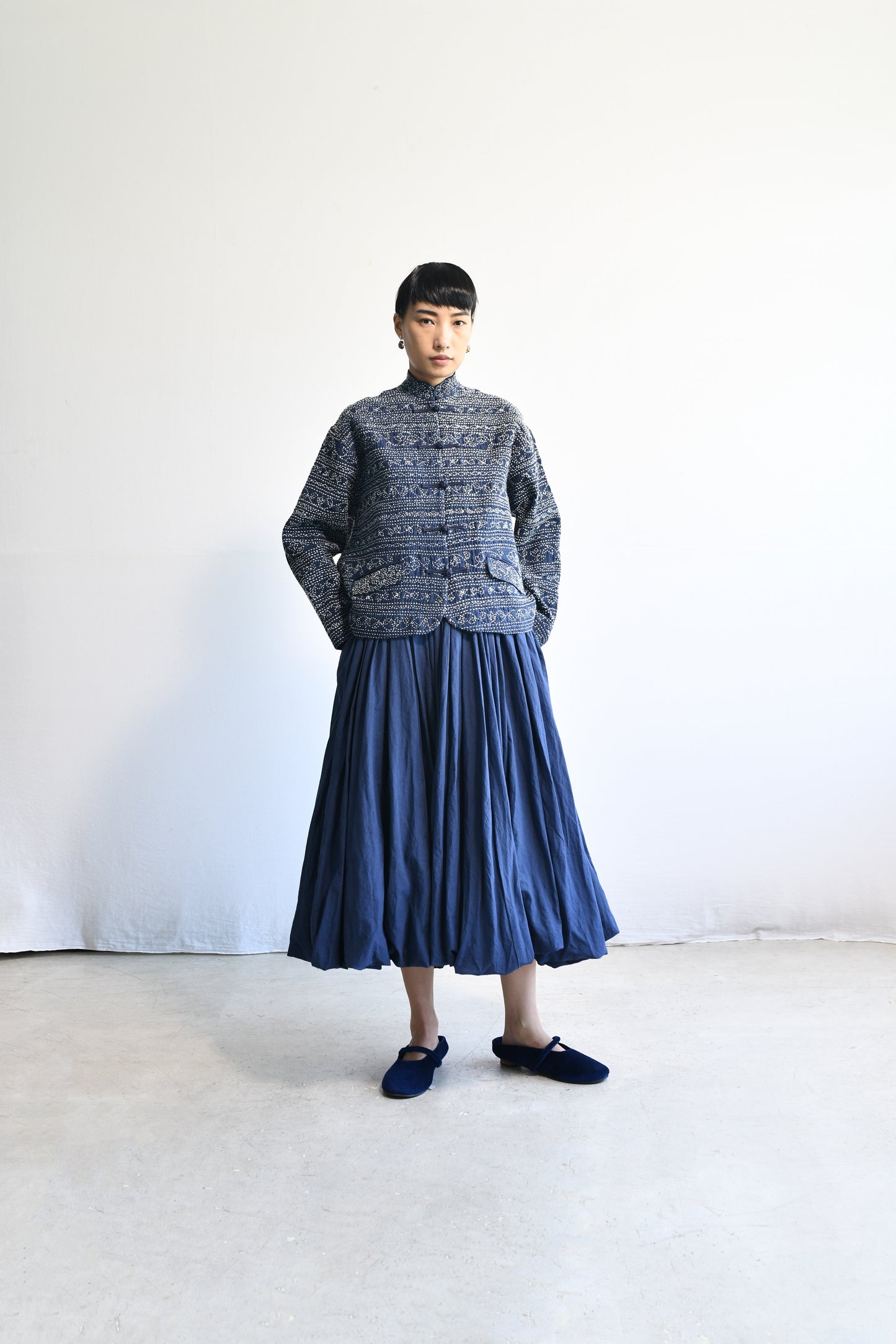 Maku Kelp Handwoven Jacket Navy-Maku-Thistle Hill