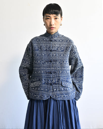 Maku Kelp Handwoven Jacket Navy-Maku-Thistle Hill